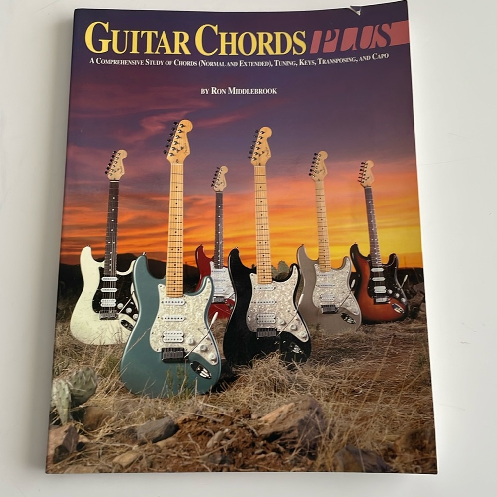 Guitar chords plus book